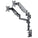 Manhattan Universal Gas Spring Dual Monitor Mount, 461597