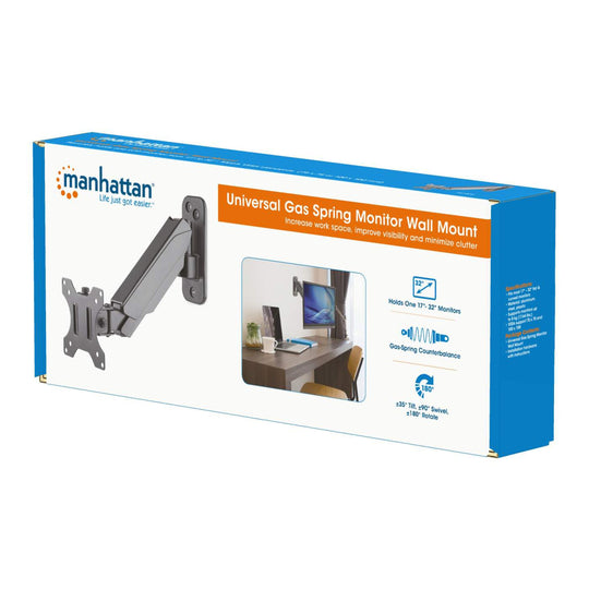 Manhattan Universal Gas Spring Monitor Wall Mount, 461603