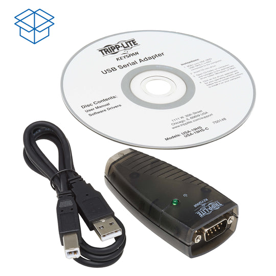 Tripp-Lite USA-19HS Keyspan High-Speed USB to Serial Adapter, TAA
