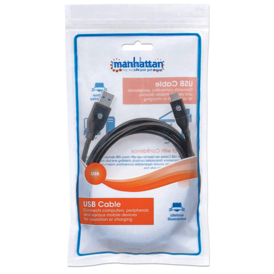 Manhattan USB 3.0 Type-A to Type-C Device Cable, 354974