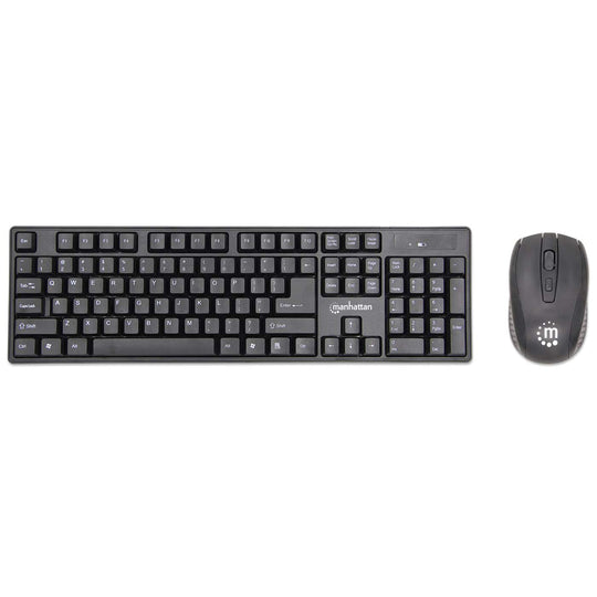 Manhattan Wireless Keyboard and Optical Mouse Set, 178990