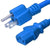 5-15P to C13 Power Cord –15A, 125V, 14/3 SJT - Blue