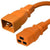 C20 to C19 Power Cord – 20A, 250V, 12/3 SJT - Orange