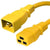 C20 to C19 Power Cord – 20A, 250V, 12/3 SJT - Yellow