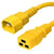 C14 to C19 Power Cord –15A, 250V, 14/3 SJT - Yellow