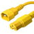C14 to C15 Power Cord – 15A, 250V, 14/3 SJT - Yellow
