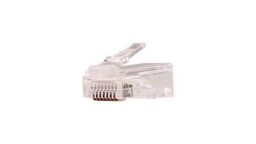 Vertical Cable 011-018/EZF-100 Cat5E RJ45 Modular Feed Through Plug, 100 Pack