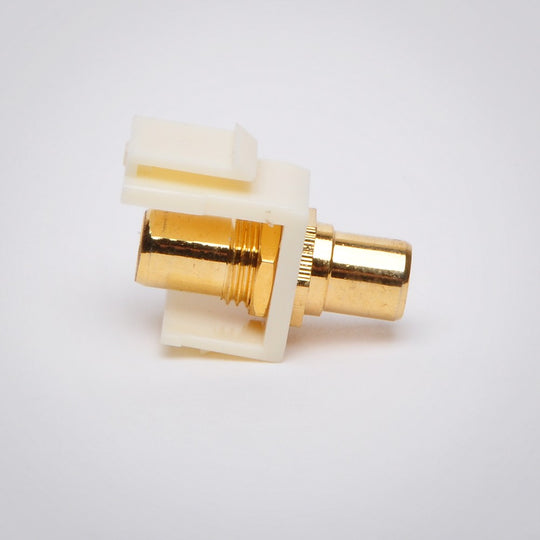RCA Keystone Jack - Beige Insert