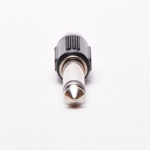 Quarter Inch Mono Male to RCA Female Adapter - Plastic