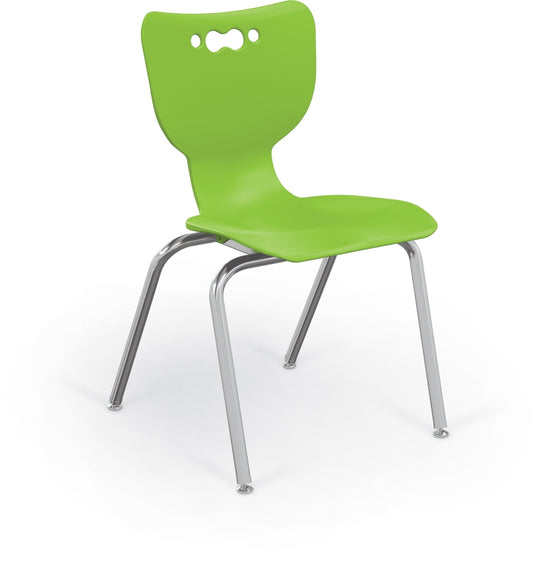 MooreCo Hierarchy School Chair, 5 Pack, 4-Leg