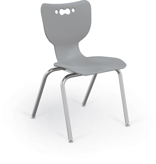 MooreCo Hierarchy School Chair, 5 Pack, 4-Leg