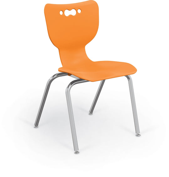 MooreCo Hierarchy School Chair, 5 Pack, 4-Leg