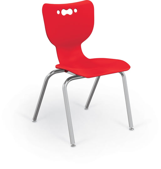 MooreCo Hierarchy School Chair, 5 Pack, 4-Leg