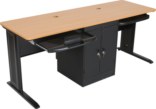 MooreCo Workstation with Locking CPU Holder