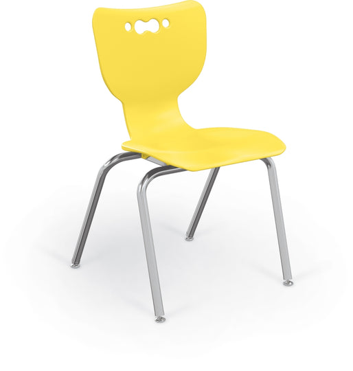 MooreCo Hierarchy School Chair, 5 Pack, 4-Leg