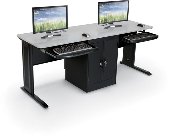 MooreCo Workstation with Locking CPU Holder