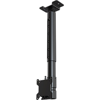 Crimson-AV Complete Ceiling TV Mount Installation Kit for 10-32 Inch Screens, 12-18 Inch Drop