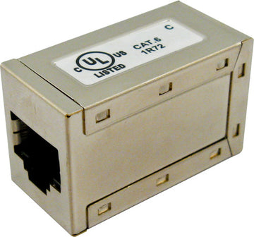 Vertical Cable Cat6 RJ45 Fully Shielded Inline Coupler
