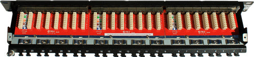 Vertical Cable Cat6 Shielded Patch Panel - Krone Type