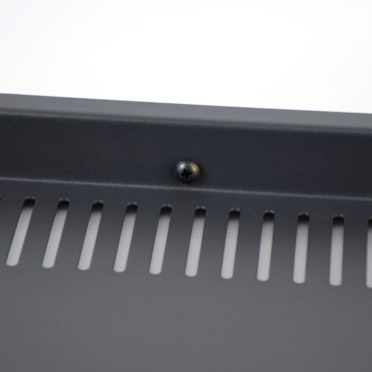 Quest ES0519-0126 26-32 Inch 1U Adjustable Fixed Heavy-Duty Rack Shelf