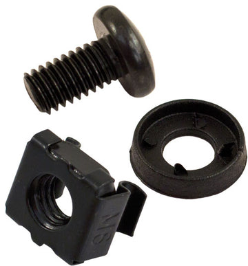 Vertical Cable 50 Washers, 50 M6 Screws, 50 M6 Cage Nuts