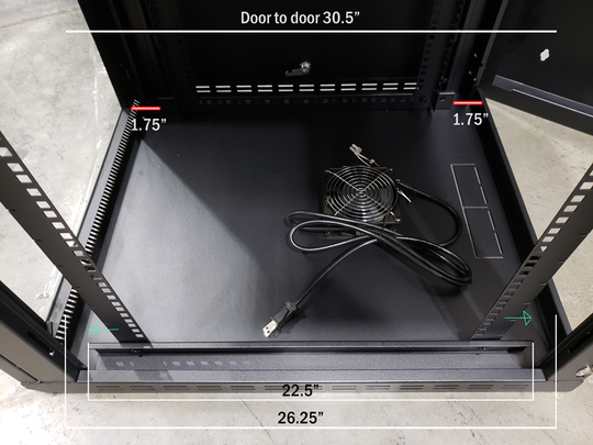 Vertical Cable Wall Mount Swing Out Enclosure