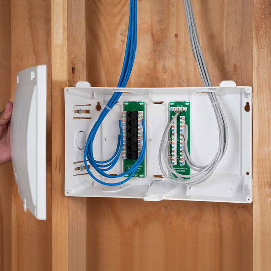 ICC ICRDSMMBW8 8 Inch Plastic Net Media Center 6-Pack