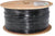 Vertical Cable CAT6 Outdoor Cable w/ Messenger, LLDPE Jacket, F/UTP (Overall Shielded), 23AWG Solid - 1000ft Spool