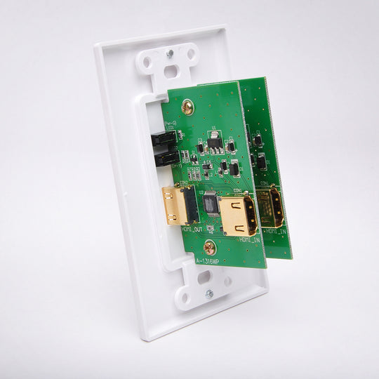 Dual HDMI Repeater Wall Plate - 150ft