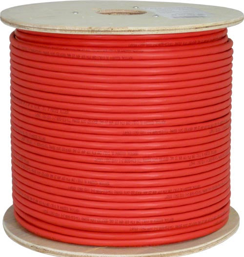 Vertical Cable 1000ft Solid Shielded Cat6 Cable - 23AWG F/UTP 550MHz CMR