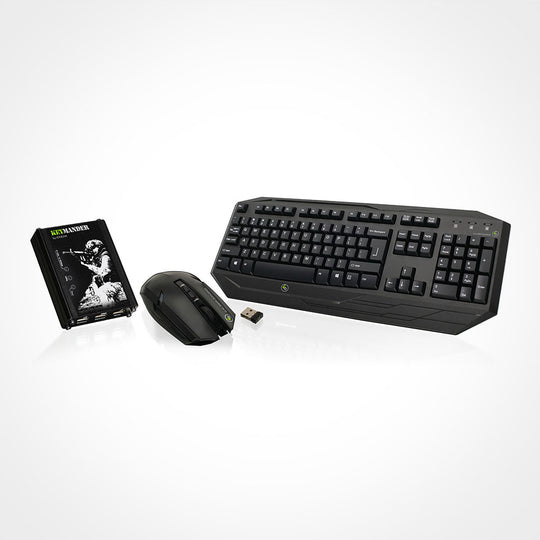 IOGEAR KeyMander Wireless Keyboard and Mouse Bundle
