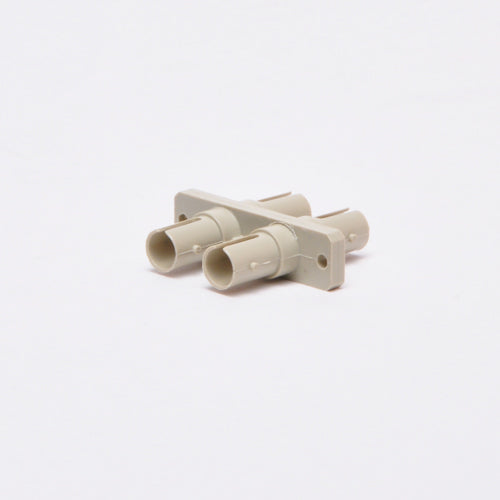 Fiber Adapter - ST-ST Multimode Duplex, Plastic