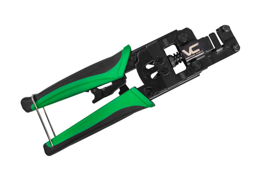 Vertical Cable I-Punch Termination Tool for CAT5e, CAT6, CAT6A Shielded Keystone Jacks
