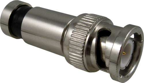 RG59 Coax Compression Connector to BNC Male Connector