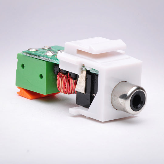 Digital Coax Balun over Cat5 Keystone Jack