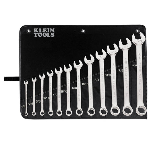 Klein Tools 68404 12 Piece Combination Wrench Set
