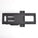 Rhino Brackets Articulating Curved and Flat Panel Single Stud TV Wall Mount w/ In-Wall Wire Hider Kit for 32-55 Inch Screens