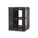 Kendall Howard LINIER Swing-Out Wall Mount Cabinet, Glass Door - 18U