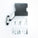 Rhino Brackets Counterbalance Interactive Full Motion TV Wall Bracket - 23 to 42 Inch Screens