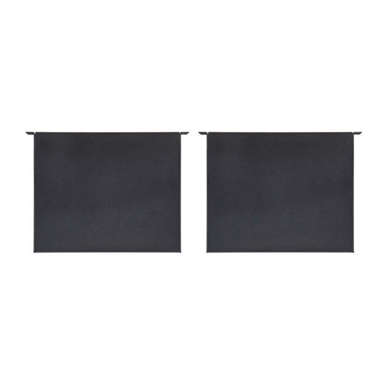 Kendall Howard  2 Unit (2U) 14 Inch Non-Vented Cantilever Rack Shelf 2 Pack
