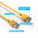 Cat6A Slim Ethernet Patch Cable, 28AWG, Snagless Boot - Yellow
