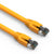 Cat8 S/FTP Shielded Ethernet Patch Cable, Snagless Boot, (0.5-50ft) - Yellow