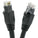 Cat6A Ethernet Patch Cable, Snagless Boot - Black
