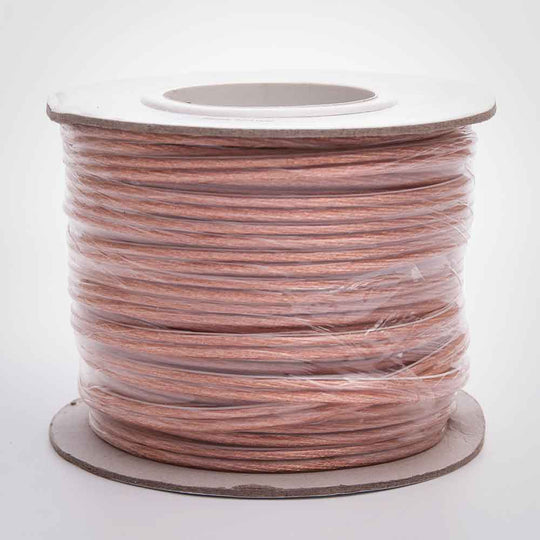 Flexible Clear Polarized Speaker Wire - 12AWG, 14AWG, 16AWG, 18AWG