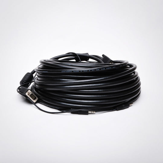SVGA Cable with 3.5mm Audio - Double Shielded