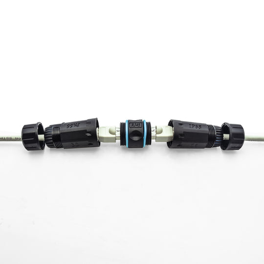 Cat.6 Shielded RJ45 Outdoor Waterproof Coupler