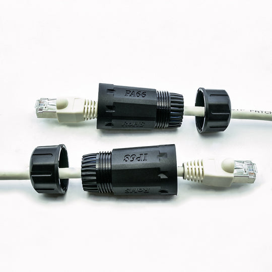 Cat.6 Shielded RJ45 Outdoor Waterproof Coupler