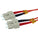 SC-SC Multimode OM1 Duplex 62.5/125 Fiber Patch Cable, UL, ROHS