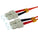 SC-SC Multimode OM1 Duplex 62.5/125 Fiber Patch Cable, UL, ROHS