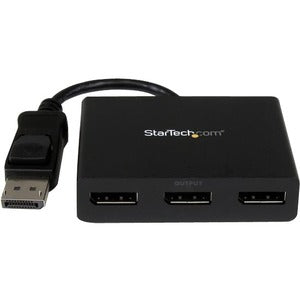 StarTech DisplayPort to DisplayPort Multi Monitor Splitter - 3-Port MST Hub
